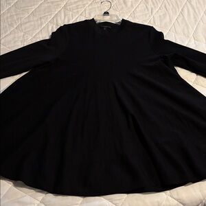 COS Black Crew Neck Flowy Sweater